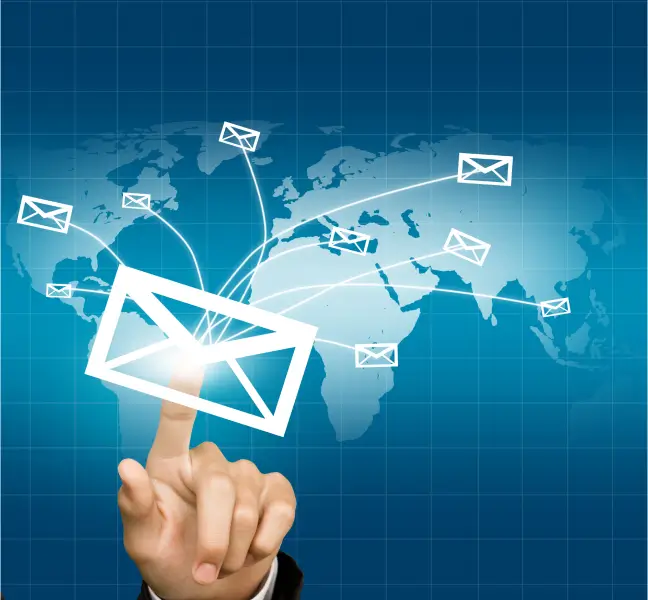 hand-pressing-on-email-icon hand pressing on email icon